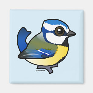 Íman Melharuco azul de Birdorable