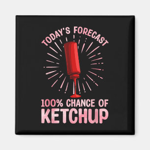 Íman Melhor Arte de Ketchup Para Homens Mulheres Ketchu