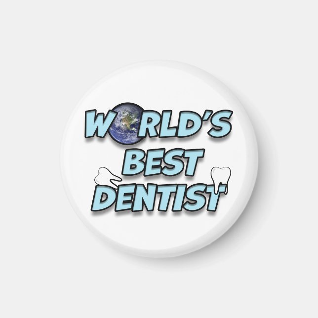 Íman Melhor Dentista do Mundo (Frente)