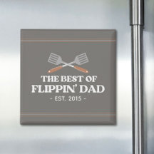 Melhor Espátula de Papai Flippin Engraçado Retro 