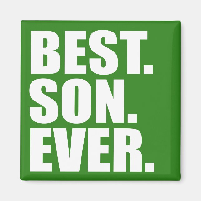 Íman Melhor. Filho. Nunca. (verde) (Frente)