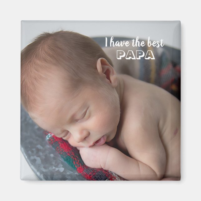 Íman Melhor Foto do Papa (Frente)