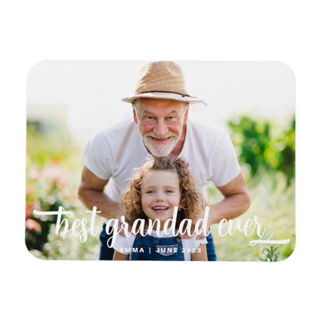 Íman Melhor Foto do Script do Avô Nunca (Horizontal)