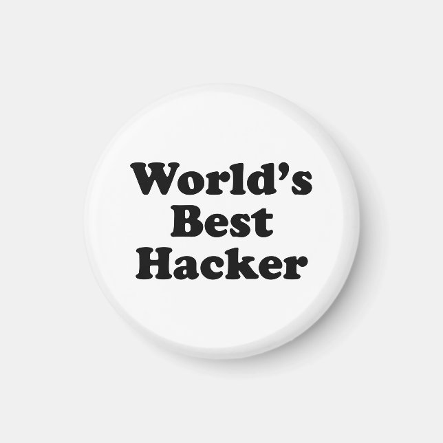Íman Melhor Hacker do Mundo (Frente)