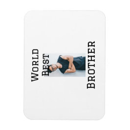 Íman Melhor irmão do mundo adiciona nome texto esportes