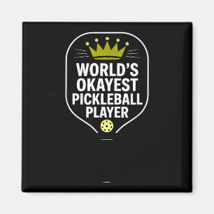 Íman Melhor jogador de pickleball do mundo engraçado pi