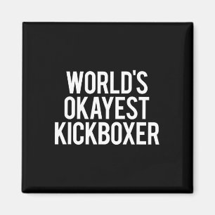 Íman Melhor Kickboxer do Mundo Engraçado Treino de Kick