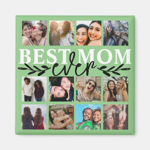 Íman Melhor Mãe Alguma Vez Verde Fotografia Coletiva Ca