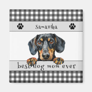 Íman Melhor Mãe De Cão, Personalizada
