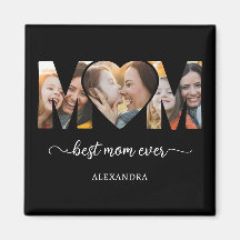 Melhor Mãe do Mundo Colagem de Fotos Presente para
