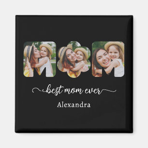 Íman Melhor Mãe do Mundo Colagem de Fotos Presente para