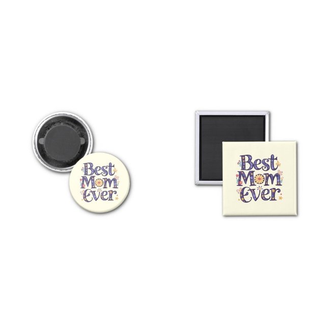 Íman Melhor Mãe do Mundo Dia das Mães (best mom ever magnets)