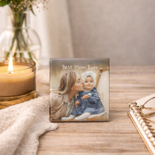 Íman Melhor Mãe do Mundo Dia das Mães Foto Personalizad