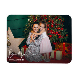 Íman Melhor Mãe Foto Personalizada Nunca Simples