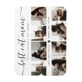 Íman Melhor Mãe Gato: Foto de Gato de Dia de as mães Pe