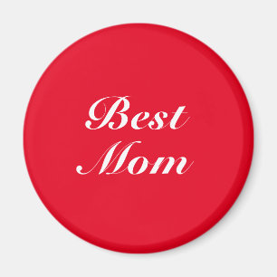 Íman Melhor mãe, mãe, Dia de as mães, branco vermelh