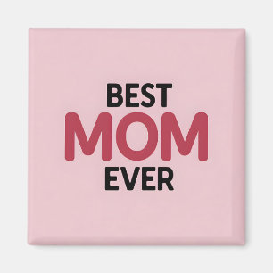 Íman Melhor Mãe Rosa Nunca