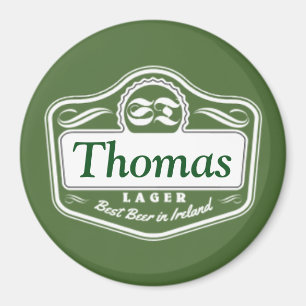 Íman Melhor Magnet Personalizado de Cerveja