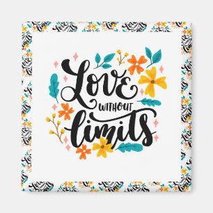 Íman Melhor Mensagem Popular de Motivação Moderna Elega