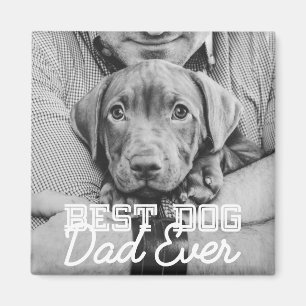 Íman Melhor Pai De Cachorro Alguma Vez Personalizado Fo
