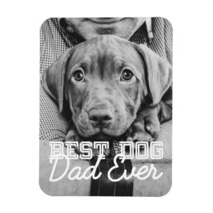 Íman Melhor Pai De Cachorro Alguma Vez Personalizado Fo