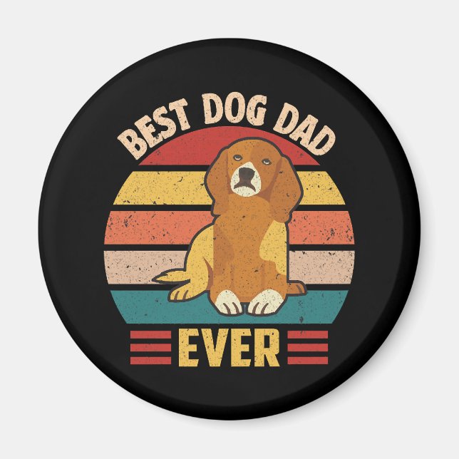 Íman Melhor Pai De Cão (Frente)