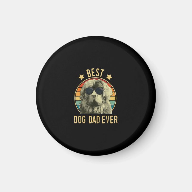 Íman Melhor pai de cão | oferta de dia do proprietário  (Frente)