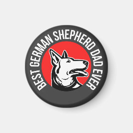 Íman Melhor Pai de German shepherd
