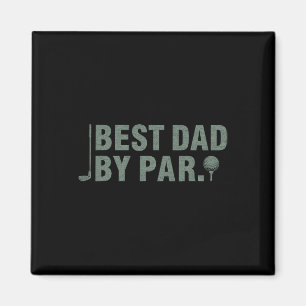 Íman Melhor Pai de Par Padre#39;s Golfing Bi