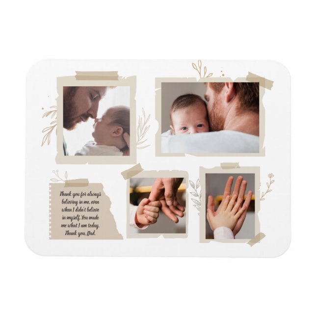 Íman Melhor Pai de sempre, primeiro dia de os pais, fel (Horizontal)