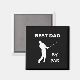 Íman Melhor Pai Do Dia de os pais Par Golf Pai Golfer P