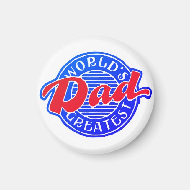 Íman Melhor Pai do Mundo (Frente)