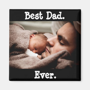 Íman Melhor Pai Já Personalizado Magnet De Fotos