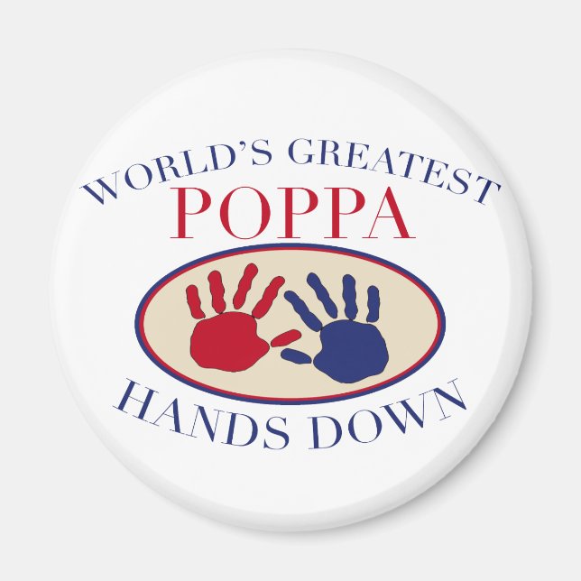 Íman Melhor Papai Sem Dúvida (Frente)