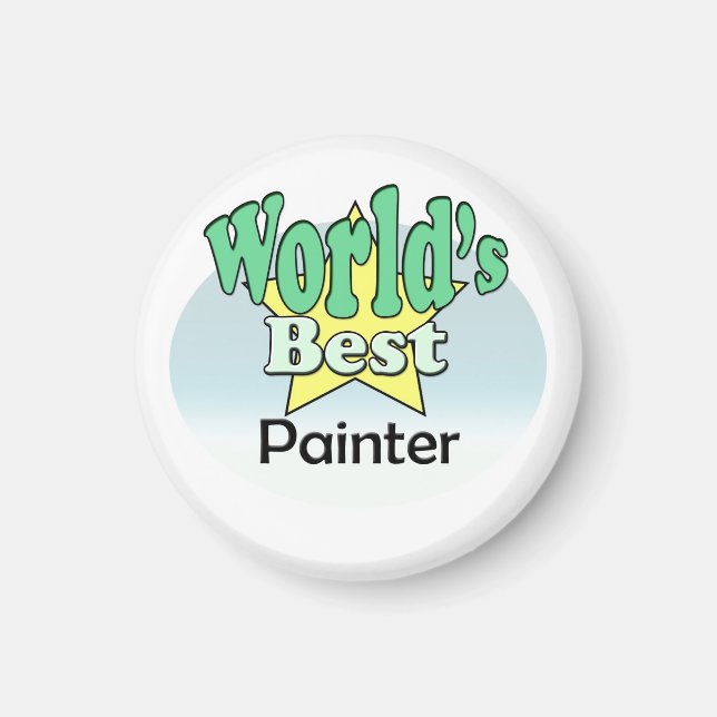 Íman Melhor Pintor do Mundo (Frente)