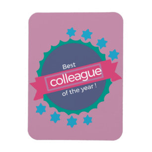 Íman Melhor presente de aniversário de colega