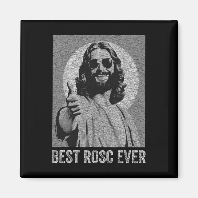 Íman Melhor Rosc De Páscoa Divertida Jesus Enfermeira M (Frente)
