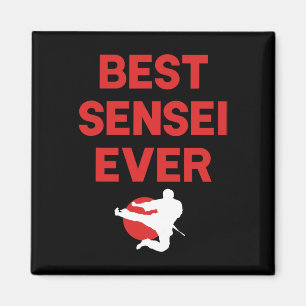Íman Melhor Sensei Ever Karate Judo Tae Kwon Do Roupa