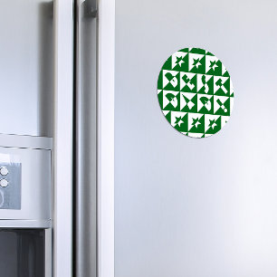 Íman Melhor texto selvagem do Pai em verde