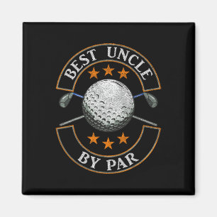 Íman Melhor Tio Por Par Golf Lover Dia de os pais Espor