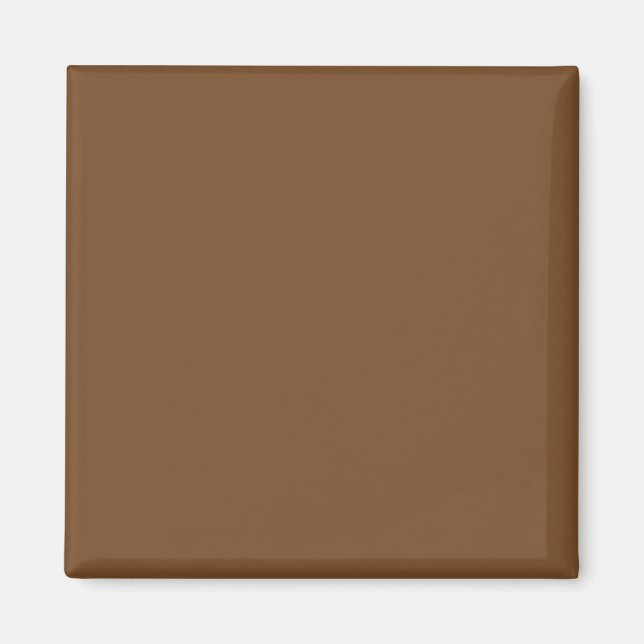 Íman Melhore seu Design com um fundo castanho (Frente)