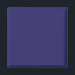 Íman Melhore seu home decor com um Na moda azul<br><div class="desc">Elevem seu design interior com um relógio azul de fundo moderno e estético. O cronômetro perfeito para adicionar um toque de estilo ao seu decoro doméstico."</div>