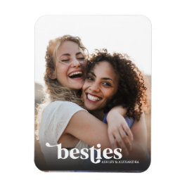 Íman Melhores Amigas Foto Personalizada