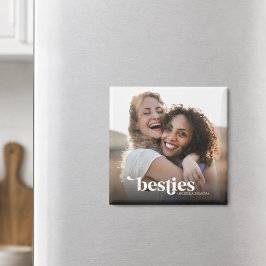 Íman Melhores Amigas Foto Personalizada