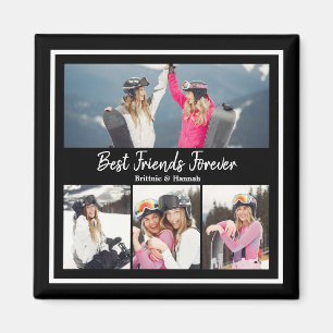 Íman Melhores Amigos Para Sempre Foto Personalizada