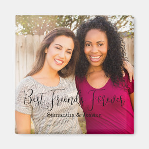 Íman Melhores Amigos Para Sempre Nomes de Fotos 