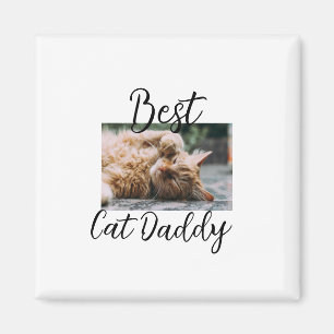 Íman Melhores pais papai gato pais animal foto papai ma