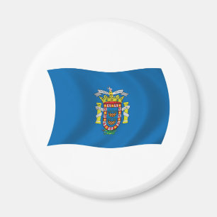 Íman Melilla Flag Magnet