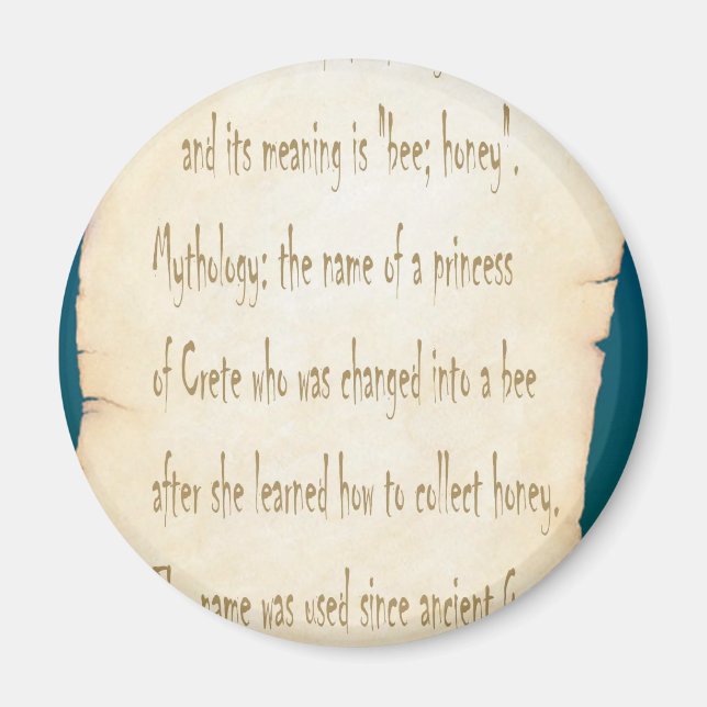 Íman Melissa (Frente)