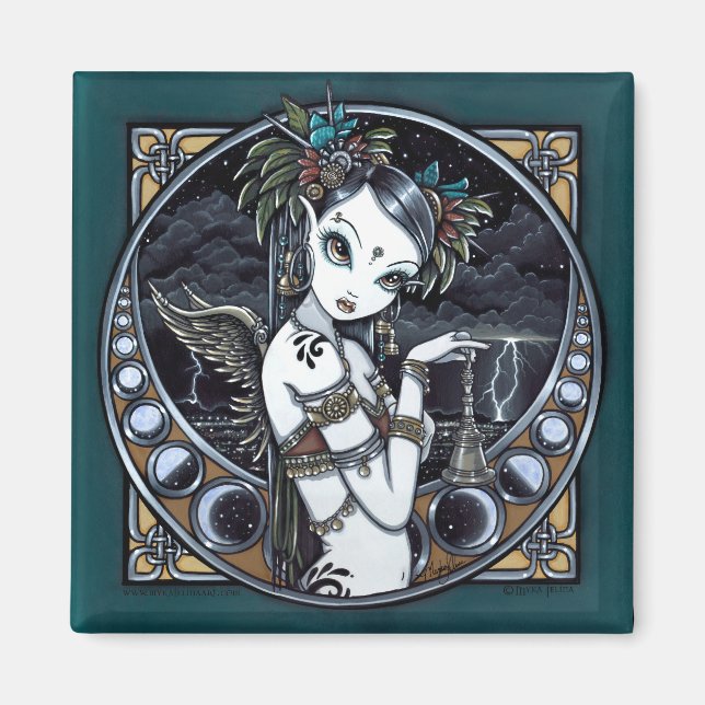 Íman "Melita", Gótico Dancer do Anjo da Fusão Tribal (Frente)